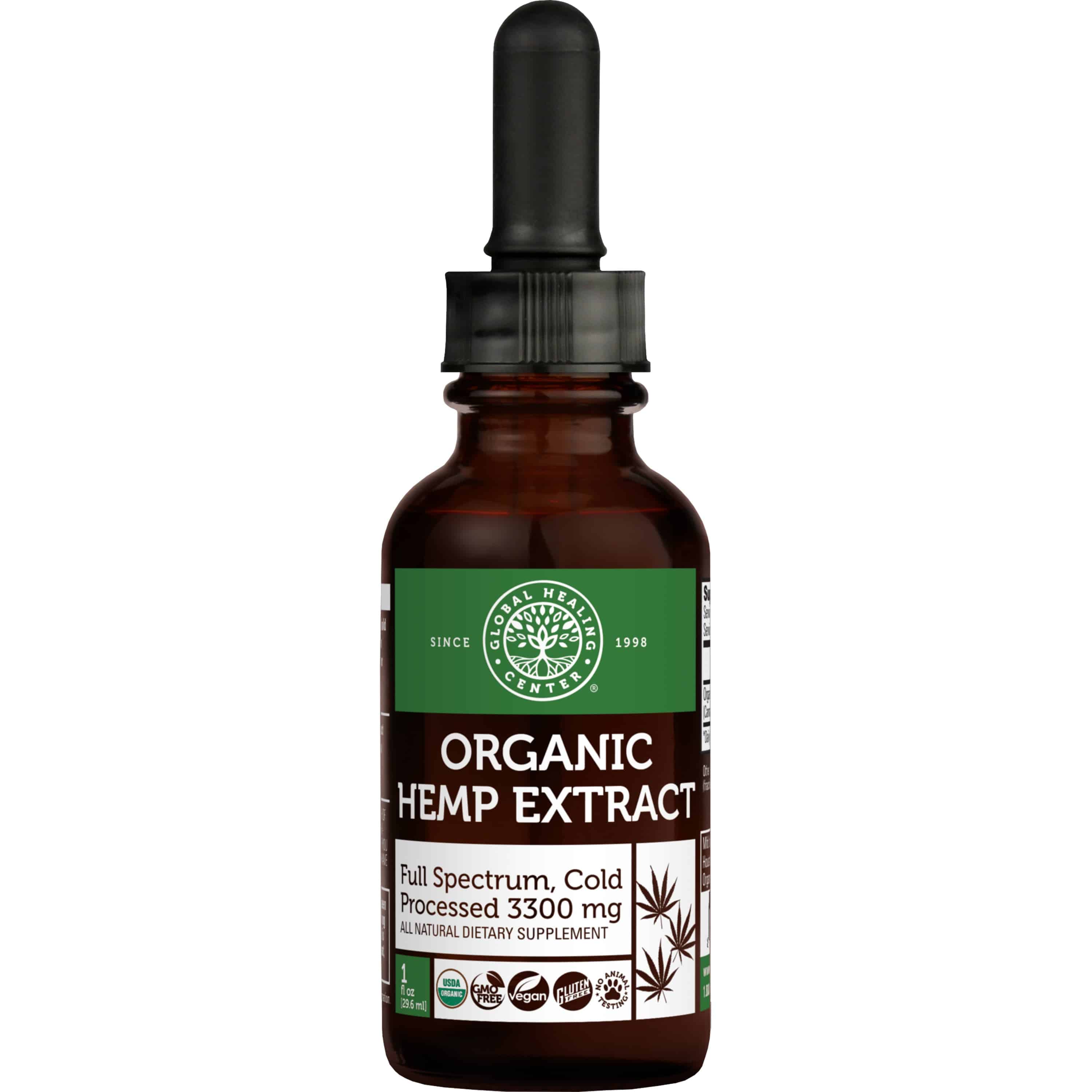 Organic Hemp Extract - 3300 mg