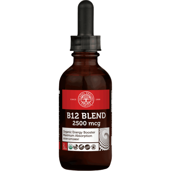 B12 Blend | Vegan Safe Formula | 2500 mcg | (2 fluid oz)