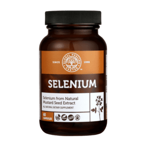 Organic Selenium Supplement - Mustard Seed Extract - 60 Capsules